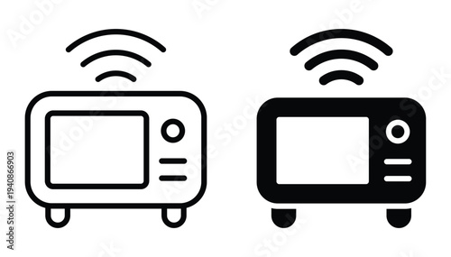 Outline of Microwave Oven with Wi-Fi Signal for Smart Kitchen Use