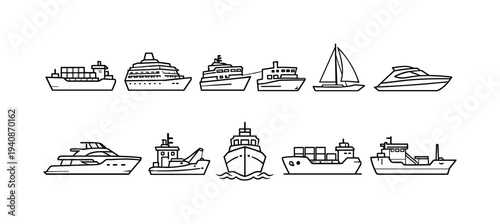 Healthcare line icon set. medical, treatment, wellness, pharmacy line art icons collection.