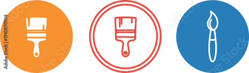 red and blue buttons