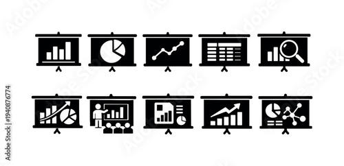 Car maintenance solid icon set. auto repair, vehicle tools solid icons collection