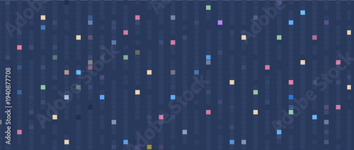Colorful DNA Sequencing Genetic Code. Molecular Biology. Scientific Research Data