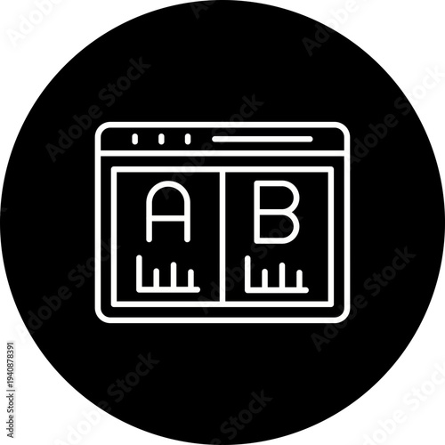 Ab testing Icon