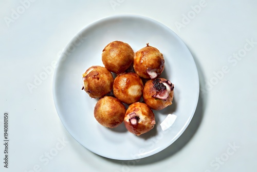 Golden Crispy Takoyaki: Authentic Japanese Octopus Balls Recipe