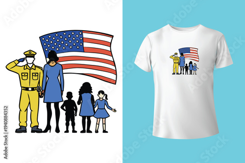 Memorial Day Graphic T-shirt Design. Never forget ever honor. This is amazing memorial day t-shirt design for smart people. Happy Memorial Day t-shirt design vector.
