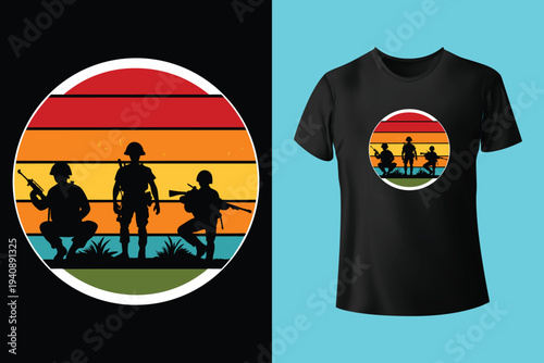 I stand for the flag I kneel for the fallen, Memorial Day T-shirt Design