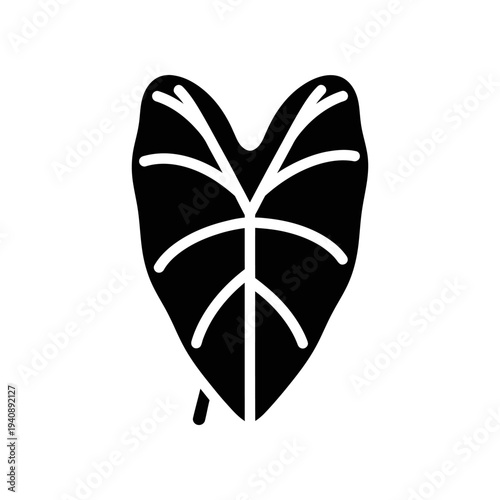 Black and white peace sign mask isolated on transparent background minimalist design