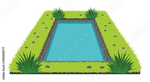 Tropical Island Paradise. Sandy Beach. Palm Trees. Ocean Waves. Vacation Destination.