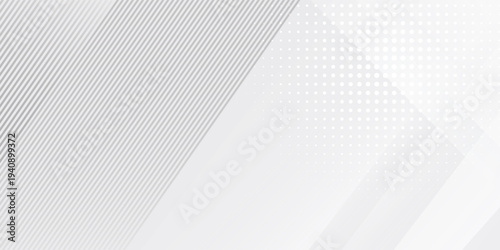 PrintGeometris abstrak Warna putih dan abu-abu modern . Desain Trend Modern dan Kreatif putih