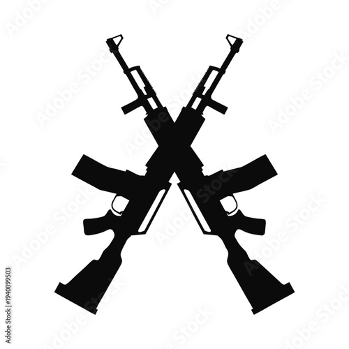 Cross with sword vector illustration on white background