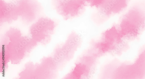 Soft Pink Watercolor Abstract Pastel Background