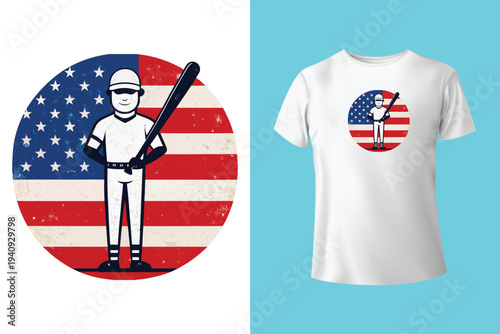 Hipster handsome male model with beard wearing white blank t-shirt and a baseball cap with space for your logo or design in casual urban style