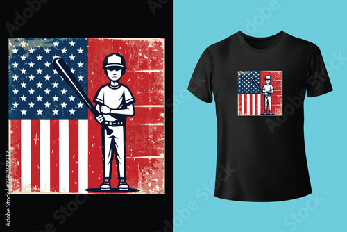 Hipster handsome male model with beard wearing white blank t-shirt and a baseball cap with space for your logo or design in casual urban style