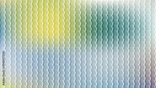 Abstract colorful geometric circles pattern with textured silver gray fabric style seamless vector background design