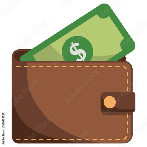 wallet with money