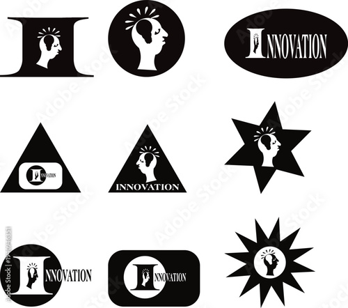 Innovation Logo set