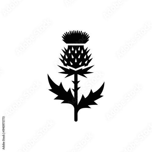 Cannabis leaf icon isolated black vector illustration medical marijuana symbol