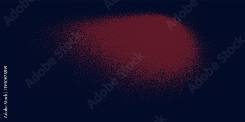 Red halftone dots blue color pattern gradient grunge texture background. Dot pop art comic sport style vector illustration. Eps10