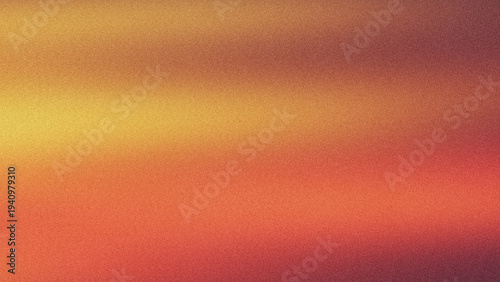 Warm Orange to Deep Red Abstract Grain Texture Background with Soft Gradient Glow and Fine Film Noise, Vibrant Modern Backdrop for Creative Design
