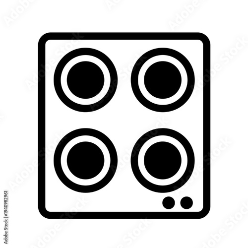 Kitchen Cooktop with Burners for Appliance Design