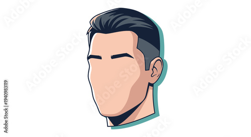 Professional Business Team Icon Representing Collaboration and Corporate Success