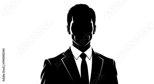 Professional Business Team Icon Representing Collaboration and Corporate Success