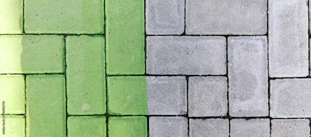 Fototapeta premium green paint background