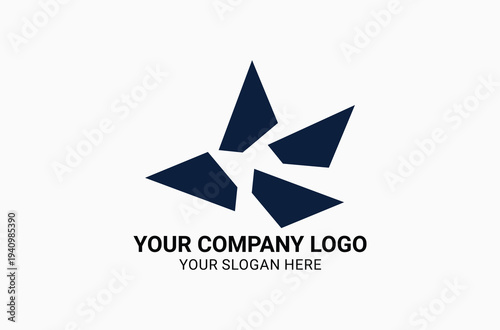 Modern abstract corporate identity design. logo design graphic business, brand.