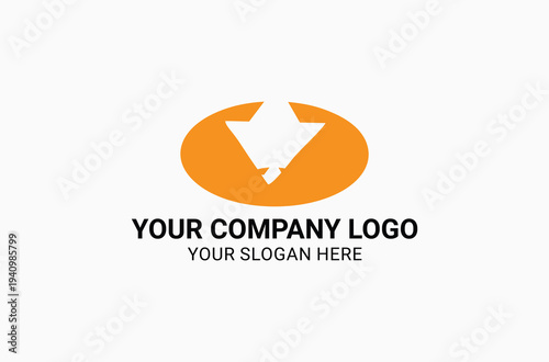 logo vector illustration for any company, business, brand.