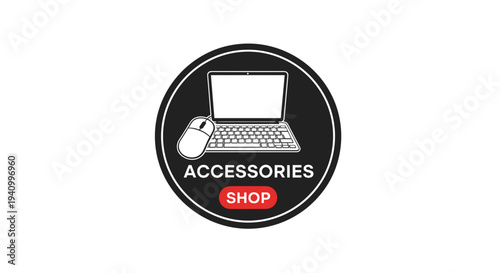 Laptop and Mouse Computer Accessories Shop.