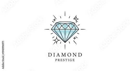 Luxury Diamond Logo Design with Prestige.
