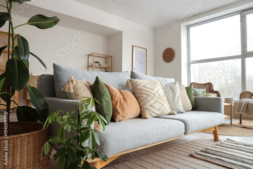 Interior of living room wit...