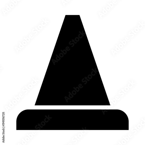 Traffic cone icon