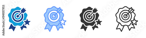 Brand Strategy icon set multiple style collection