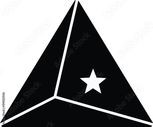 Memorial day tribute with patriotic symbol