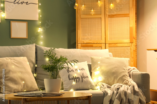 Interior of living room wit...