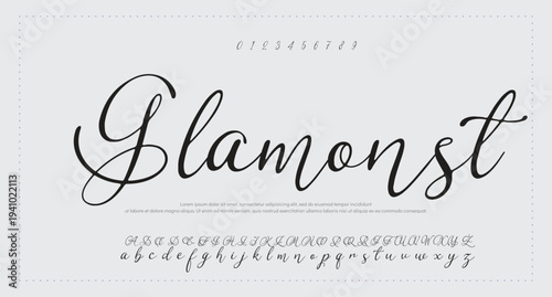 Abstract modern urban alphabet fonts. Typography sport, simple, technology, fashion, digital, future creative logo font. vector illustration