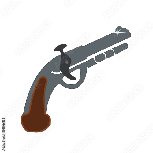 Make a Professional Pistol Vector Art