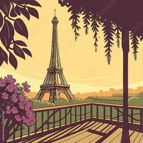 eiffel tower in paris