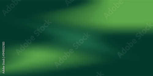 Abstract vector blurred gradient mesh background in green. modern design vector