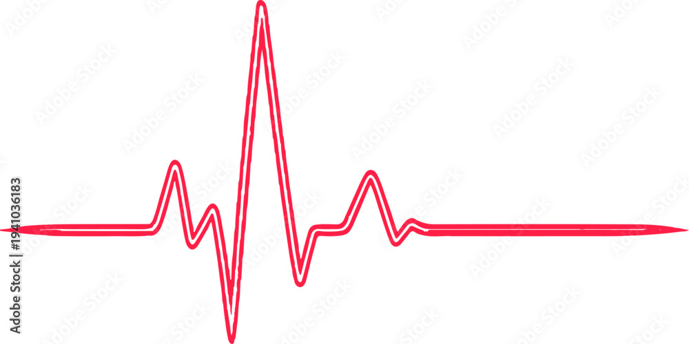 Obraz premium A 3d illustration of a red heart beat line on a financial stock market graph showing a successful business growth chart concept with a statistical arrow moving up to represent progress