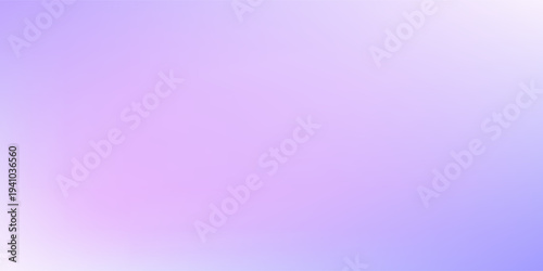 Soft abstract background featuring a gentle, blurred mesh gradient in pastel shades of lavender, blue and pink. vector background