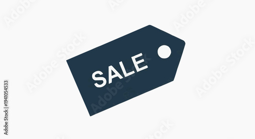 Sale Tag Icon Symbol for Discount, Promotion and Special Offer Concept, Price Label Illustration for Retail Shopping, Marketing and E-commerce Deal, Minimal Vector Graphic for Web and App Design