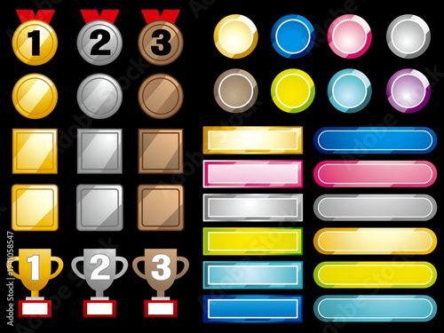 フレーム, ベクター, 文字, 背景, グラデーション, アイコン, web, イラスト, 