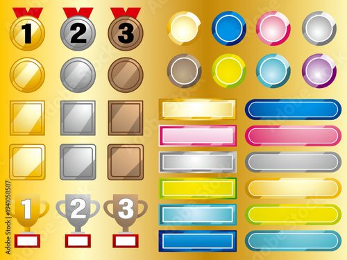 フレーム, ベクター, 文字, 背景, グラデーション, アイコン, web, イラスト, 