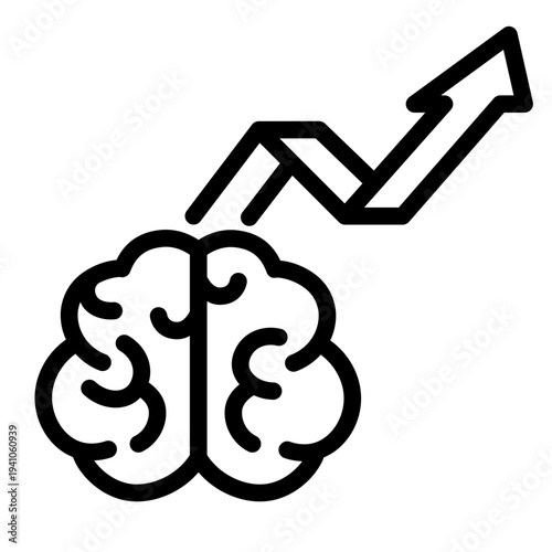 Growth Learning Icon