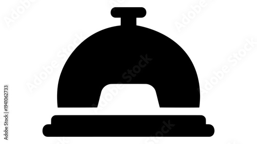 Glass display dome on a stand for showcasing items isolated on white background