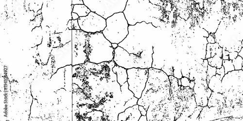 Grunge cracked concrete wall texture with dirty stains abstract distressed background.