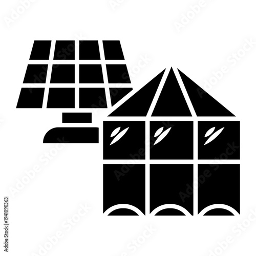 greenhouse Solid icon