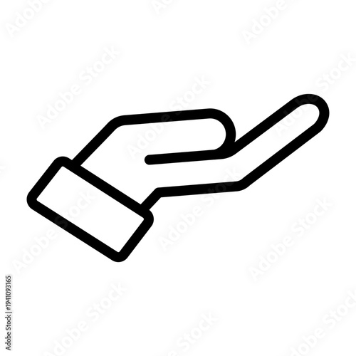 Support Vector Line Icon Design