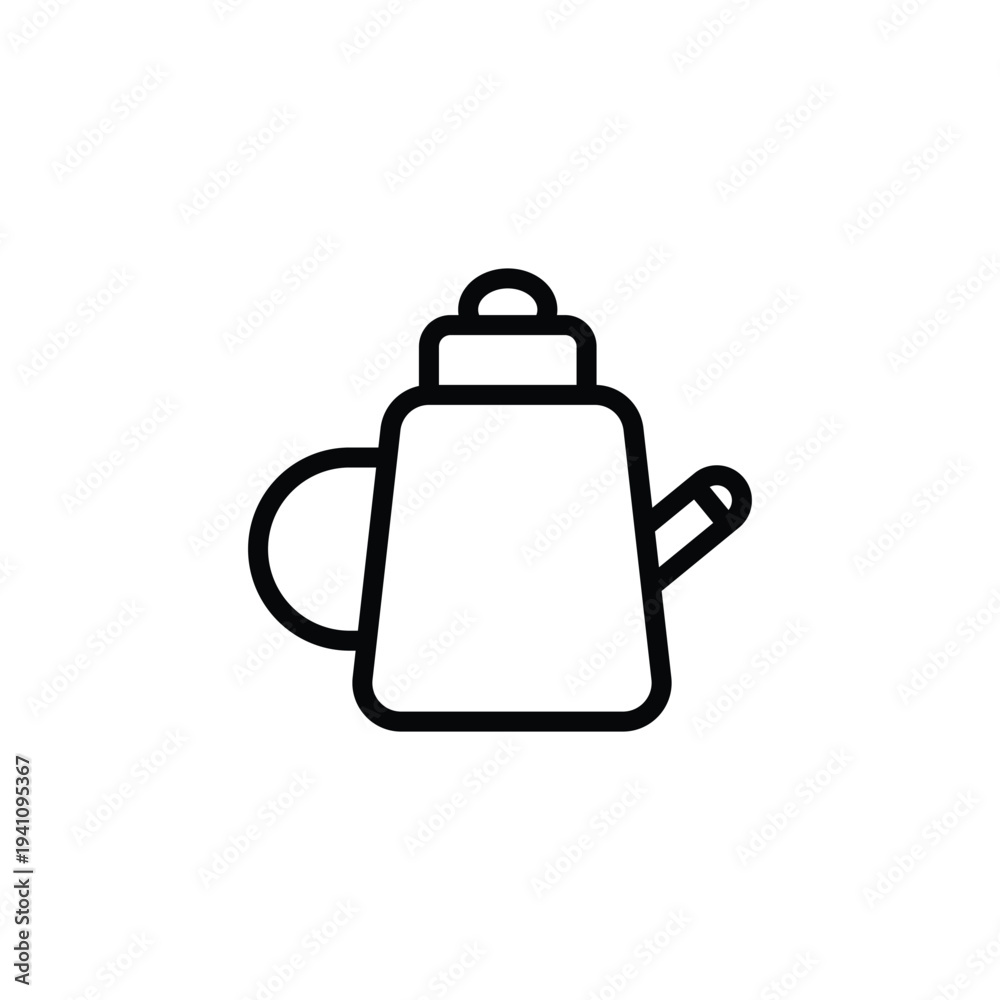 Obraz premium Food and drink vector line icons featuring meals, beverages, fruits, utensils, cooking, restaurants, snacks, nutrition, dining, and culinary culture symbols.